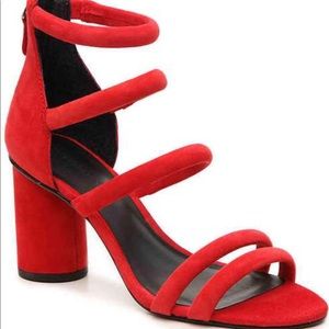 SUMMER SALE PRICE DROP! ☀️Rebecca Minkoff suede Andree strappy sandals 7